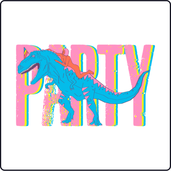Tyrannosaurus party