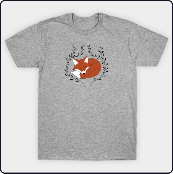 Sleeping fox