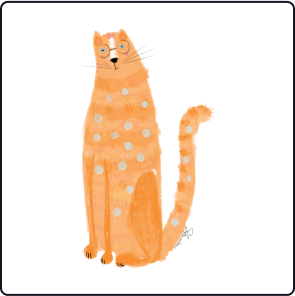 Orange cat