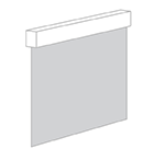 Square Metal Valance