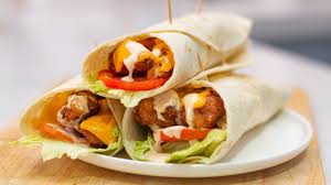 Suya Chicken shawarma