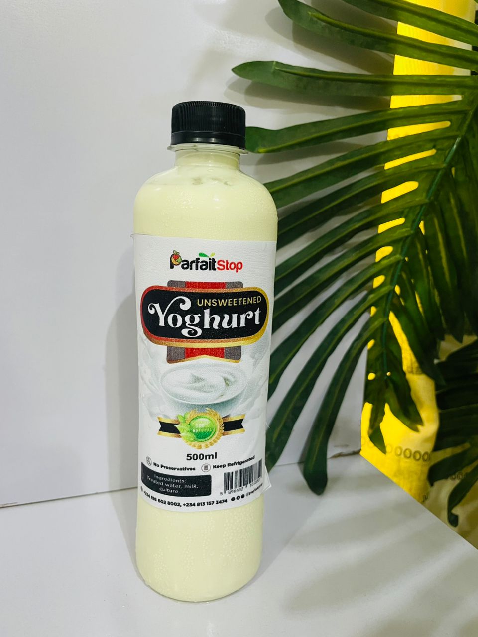 500ml Unsweetened milky yoghurt 