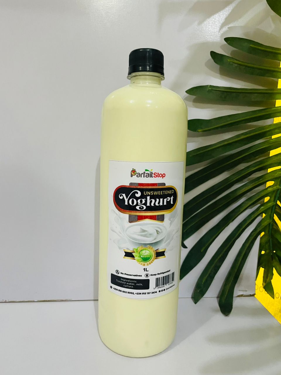 1L unsweetened milky yoghurt