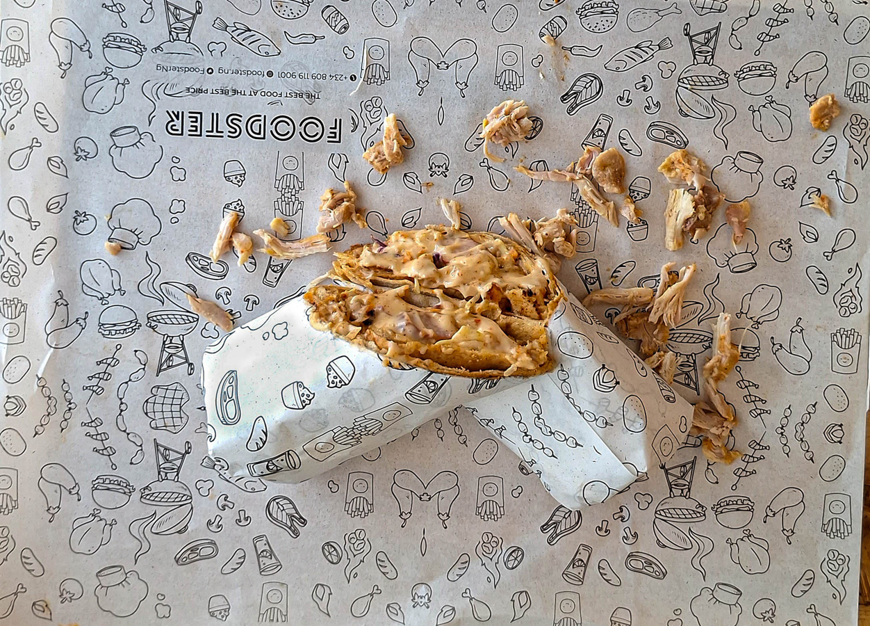 Cheesy Chicken Shawarma