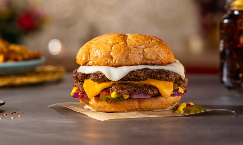Large Beef Burger + Cheese