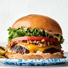 Large Double Beef Burger