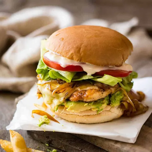 Large Chicken Burger