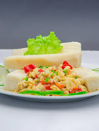 Yam & Egg Sauce