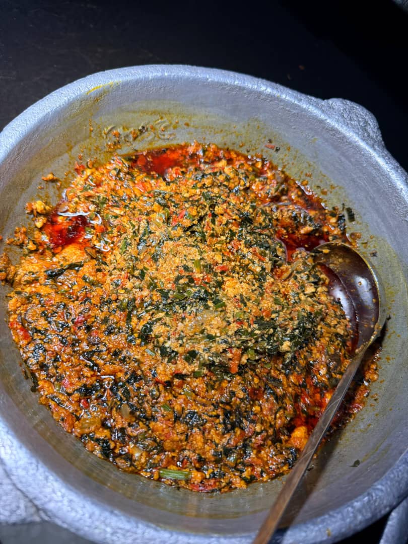 EGUSI WITH UGWU