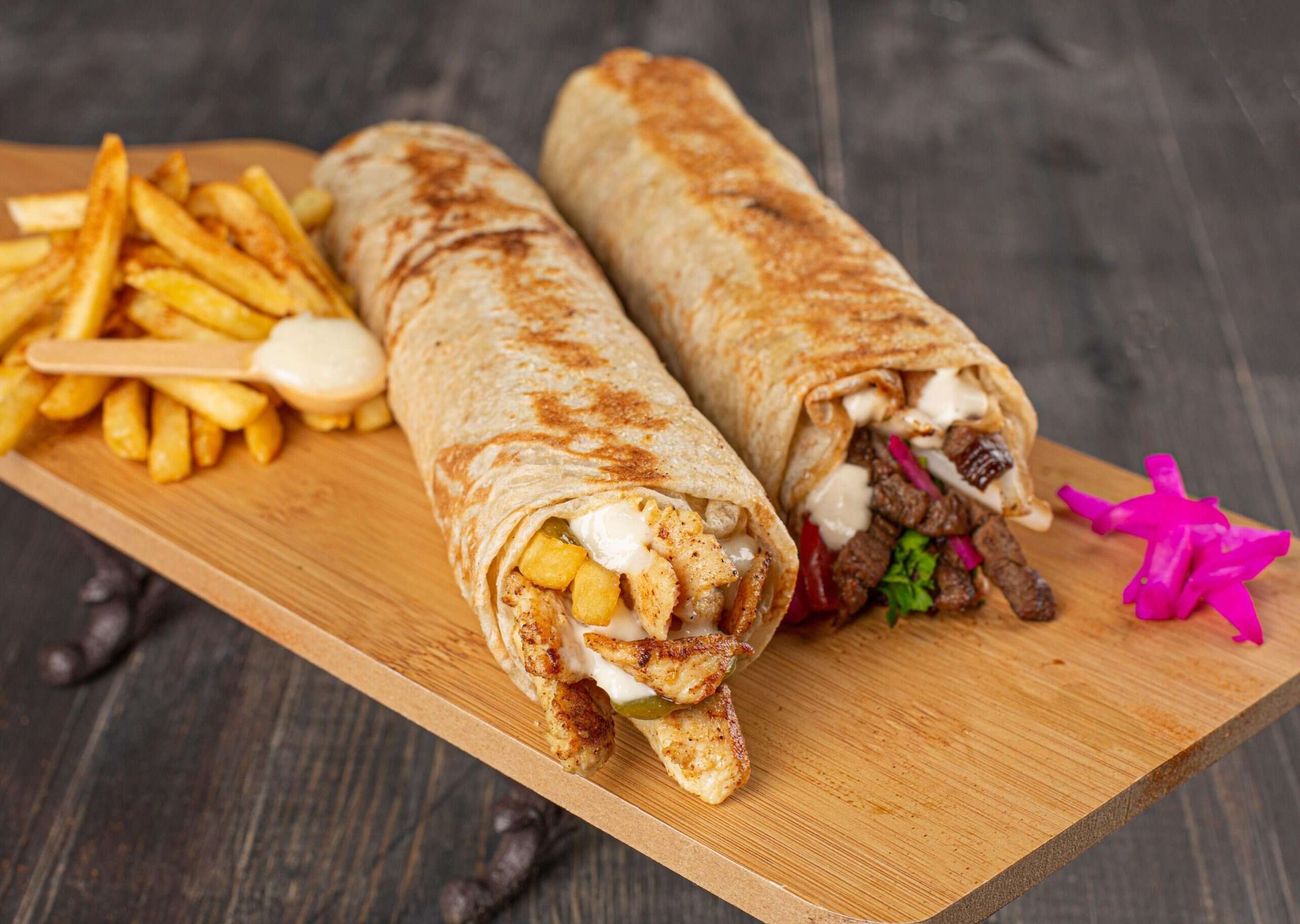 Bolz Special Shawarma Chicken (Double Sausage)