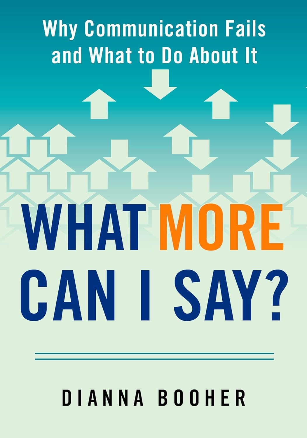 What More Can I Say?: Why Communication Fails and What to Do About It Communications expert Dianna Booher provides an essential nine-point checklist fby Dianna Booher