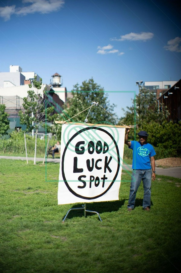 Black /White Good Luck Spot 1