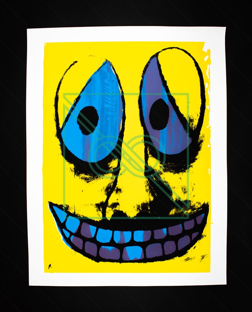 PHARMAKON 801 by PRESTON BLAIR — silkscreen on French Paper, 100 lb pure white cardstock