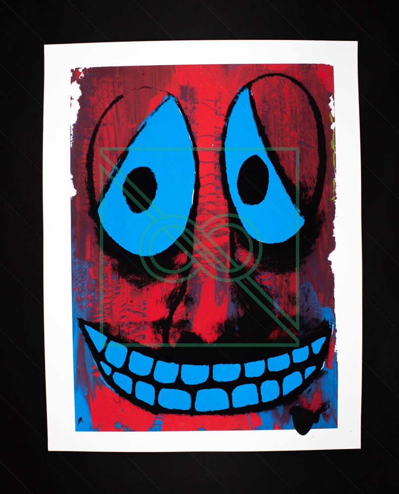 PHARMAKON 804 by PRESTON BLAIR — silkscreen on French Paper, 100 lb pure white cardstock