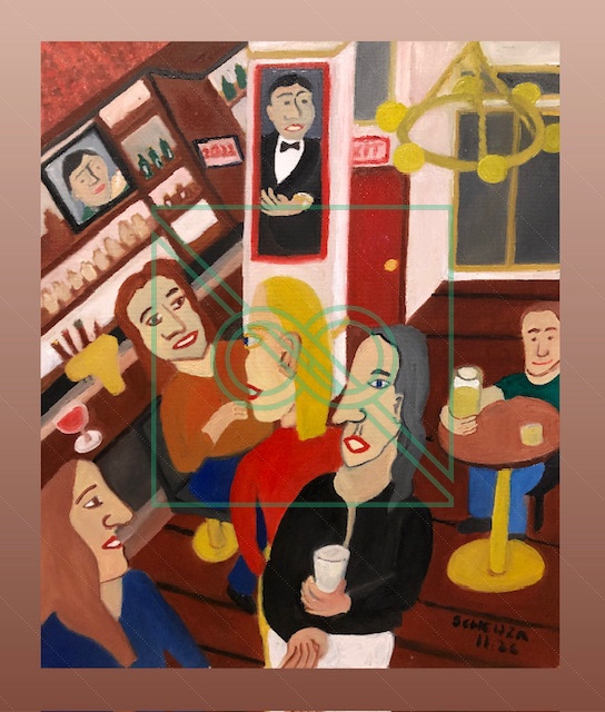 Cary Grant by Chris Scheuer — Oil Paint