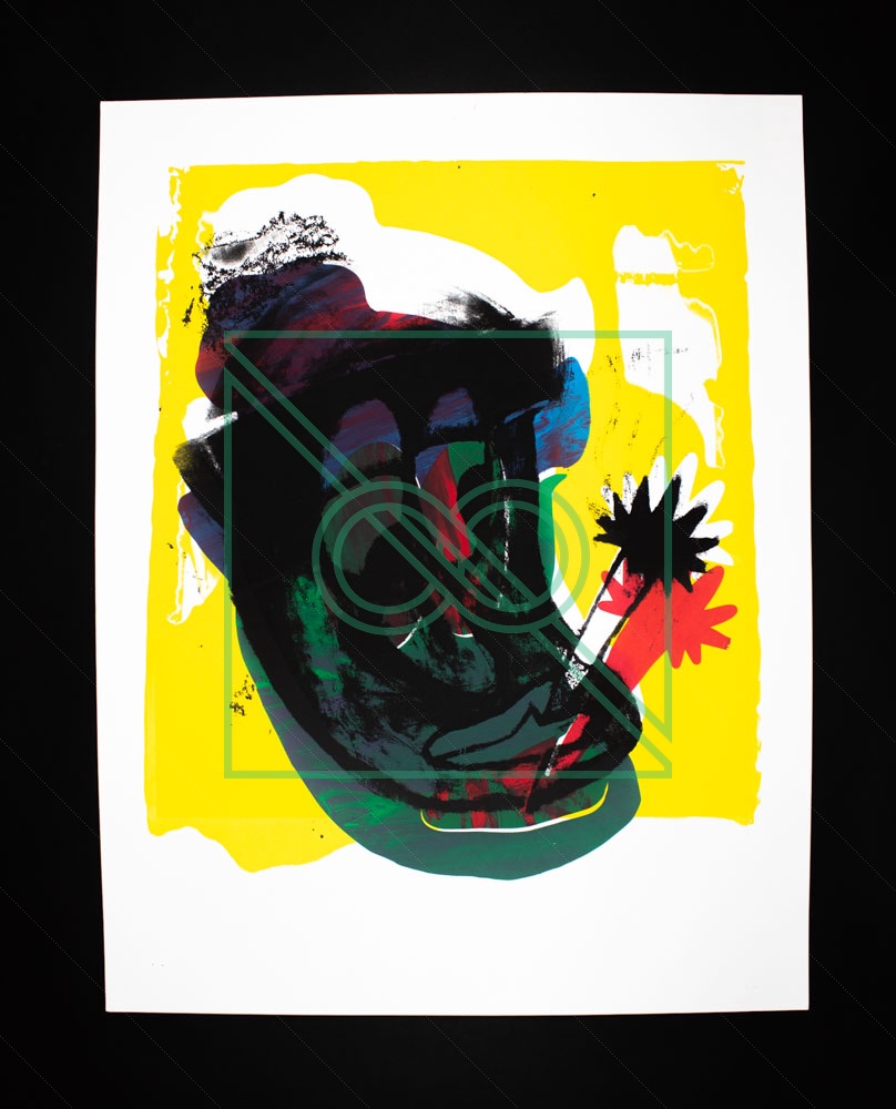 PHARMAKON 307 by PRESTON BLAIR — silkscreen on French Paper, 100 lb pure white cardstock