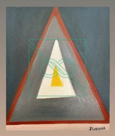 Into Existence Distance by Chris Scheuer — Oil