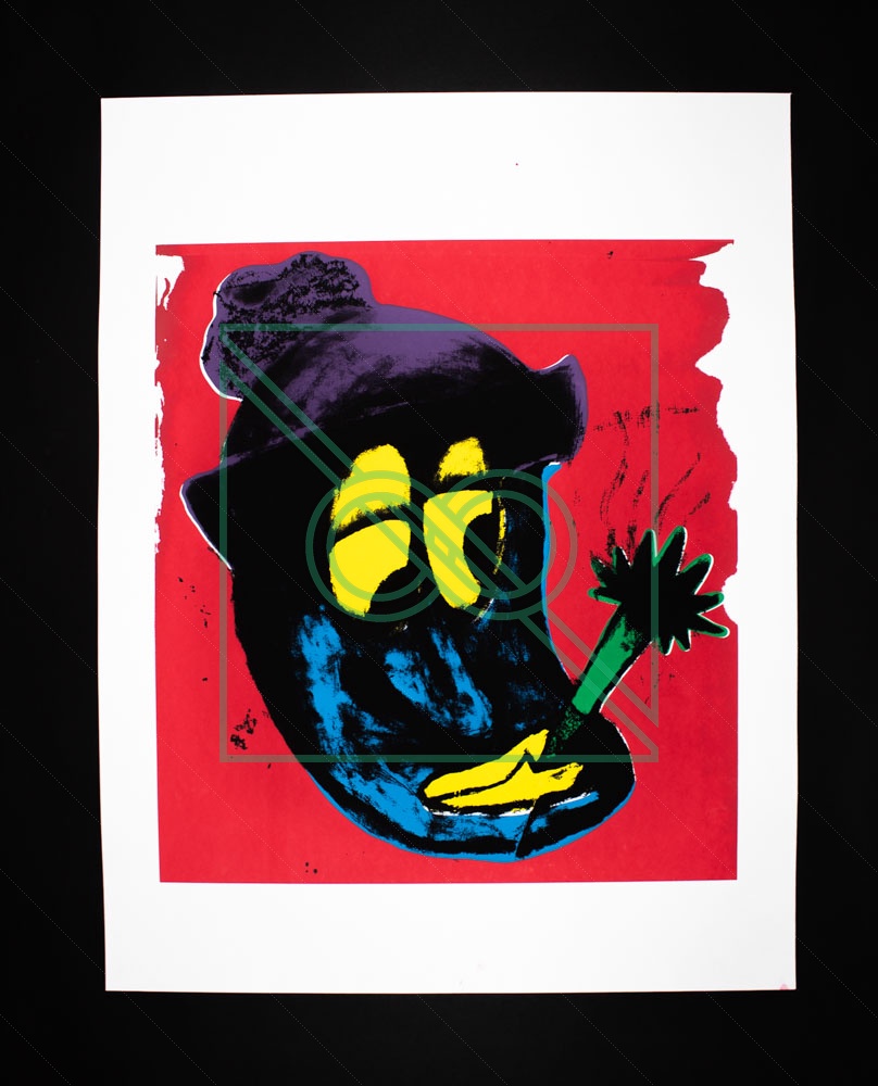 PHARMAKON 314 by PRESTON BLAIR — silkscreen on French Paper, 100 lb pure white cardstock