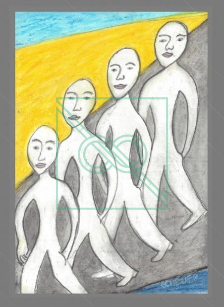 Counter Culture No. 2 by Chris Scheuer — Pencil on Paper