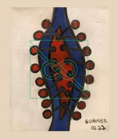 Bill's Slippery Zipper by Chris Scheuer — Oil