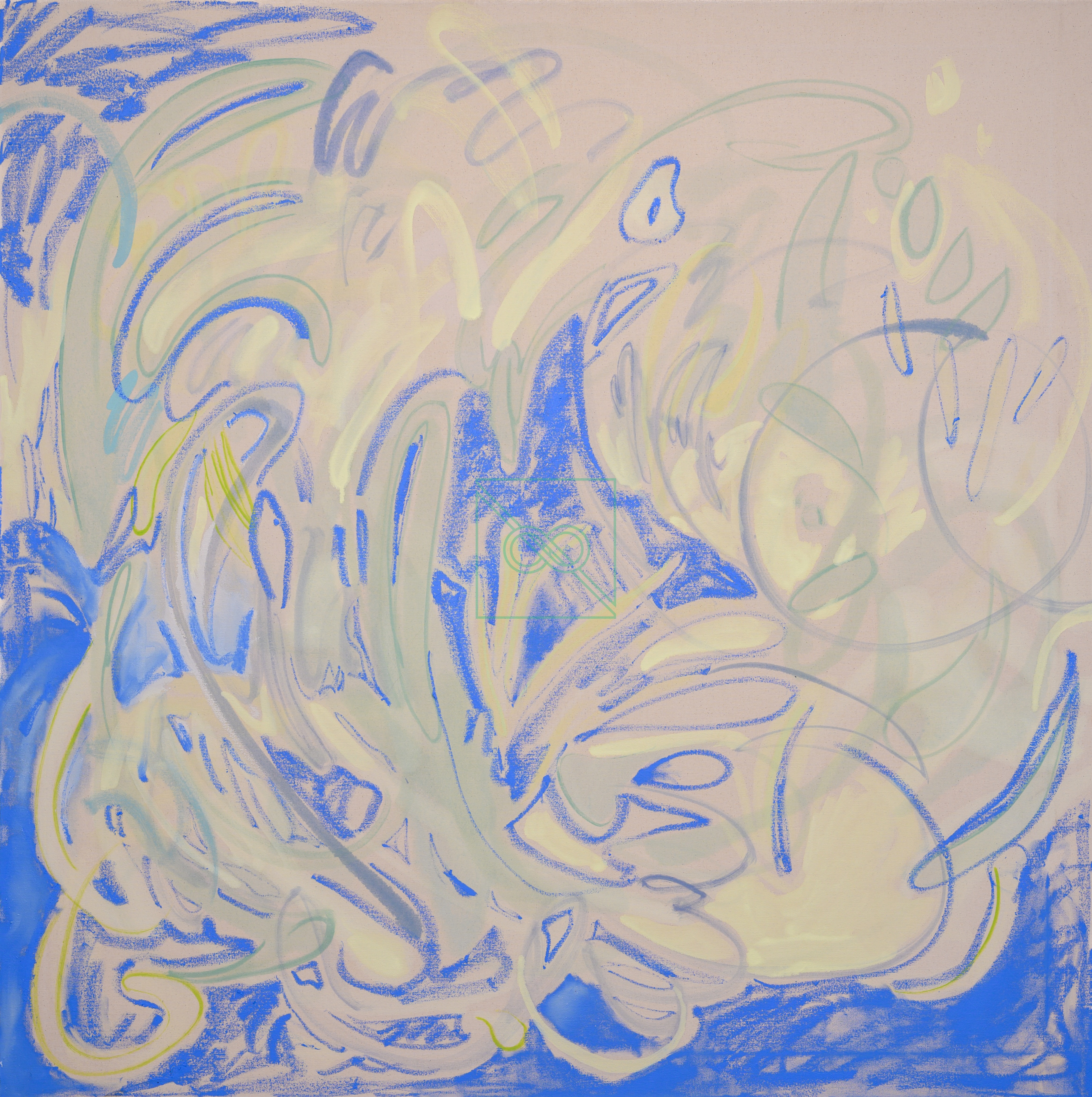 Wet Nose by Caroline O'Grady — Oil on canvas