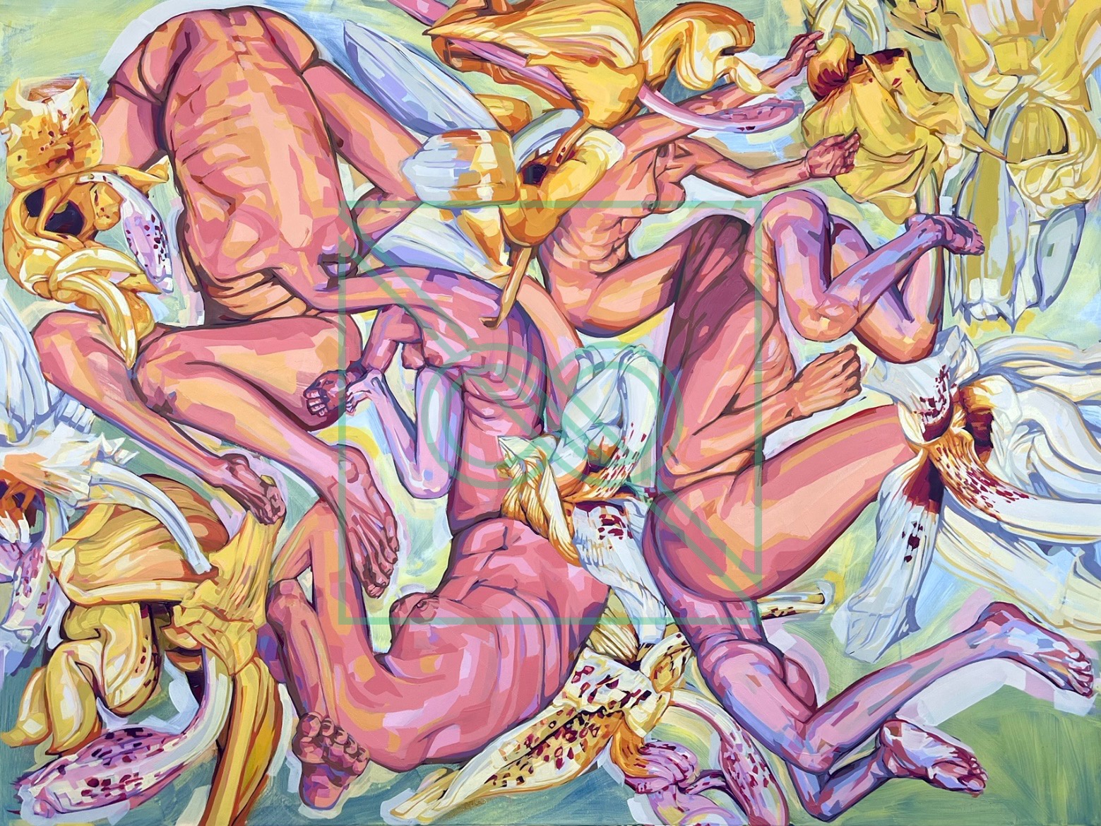 Twin XL by Isabel Sorrells — Oil on canvas