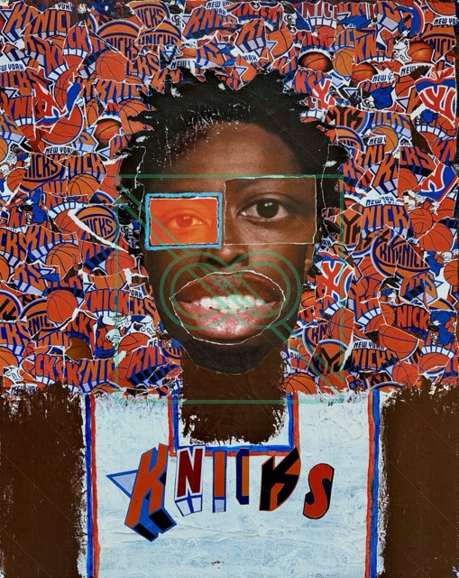 OG by SACHSY — Mixed Media (Acrylic, Oil Pastel, Wheatpaste)
