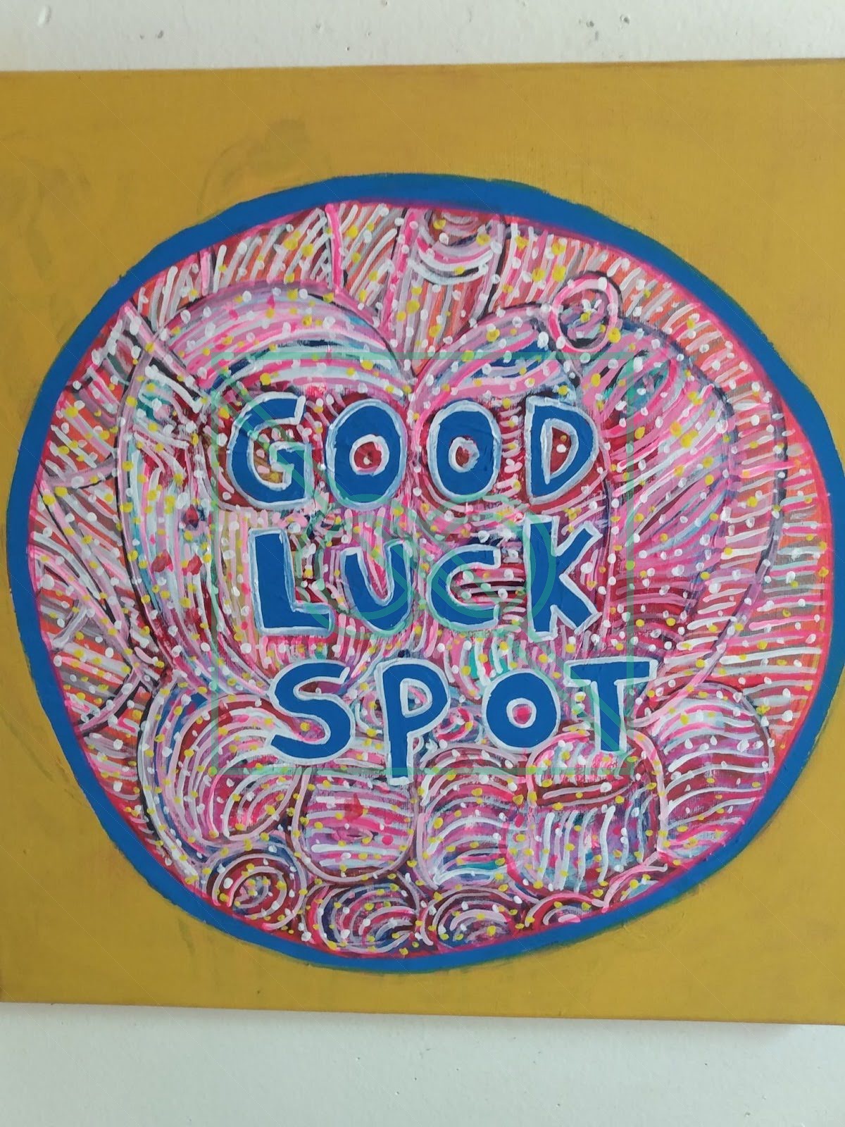 Organic Good Luck Spot by Felix Morelo — Acrylic on canvas