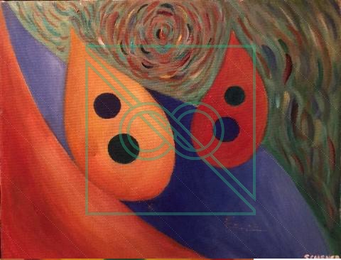 Economic Turmoil by Chris Scheuer — Acrylic on Canvas