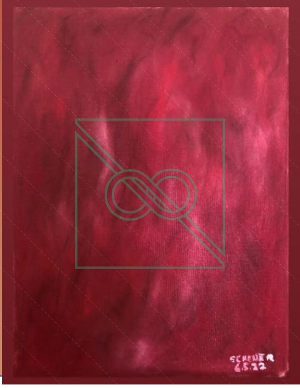 Red Flame Horizon by Chris Scheuer — Oil
