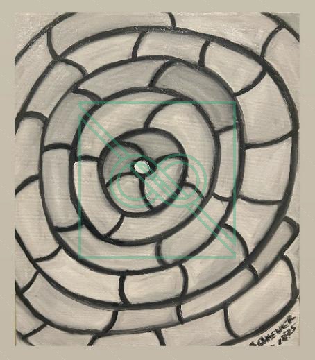 Orderly Disorder by Chris Scheuer — Oil