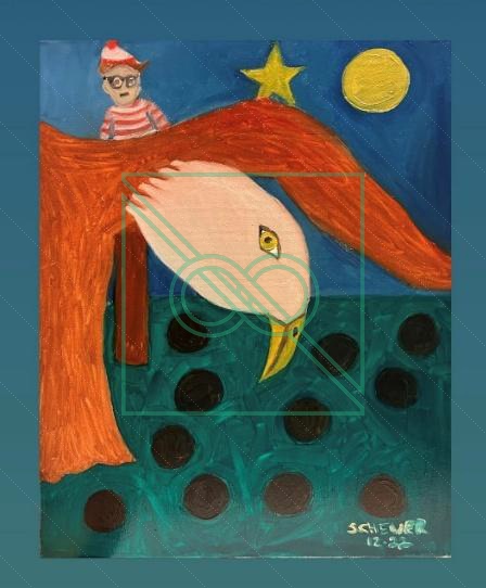 Where's Waldo by Chris Scheuer — Oil
