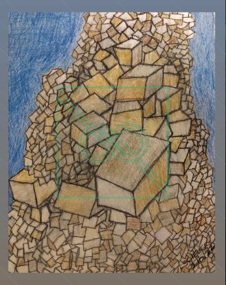 The Wall by Chris Scheuer — Oil