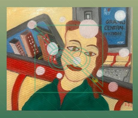 Grand Central Station by Chris Scheuer — Oil