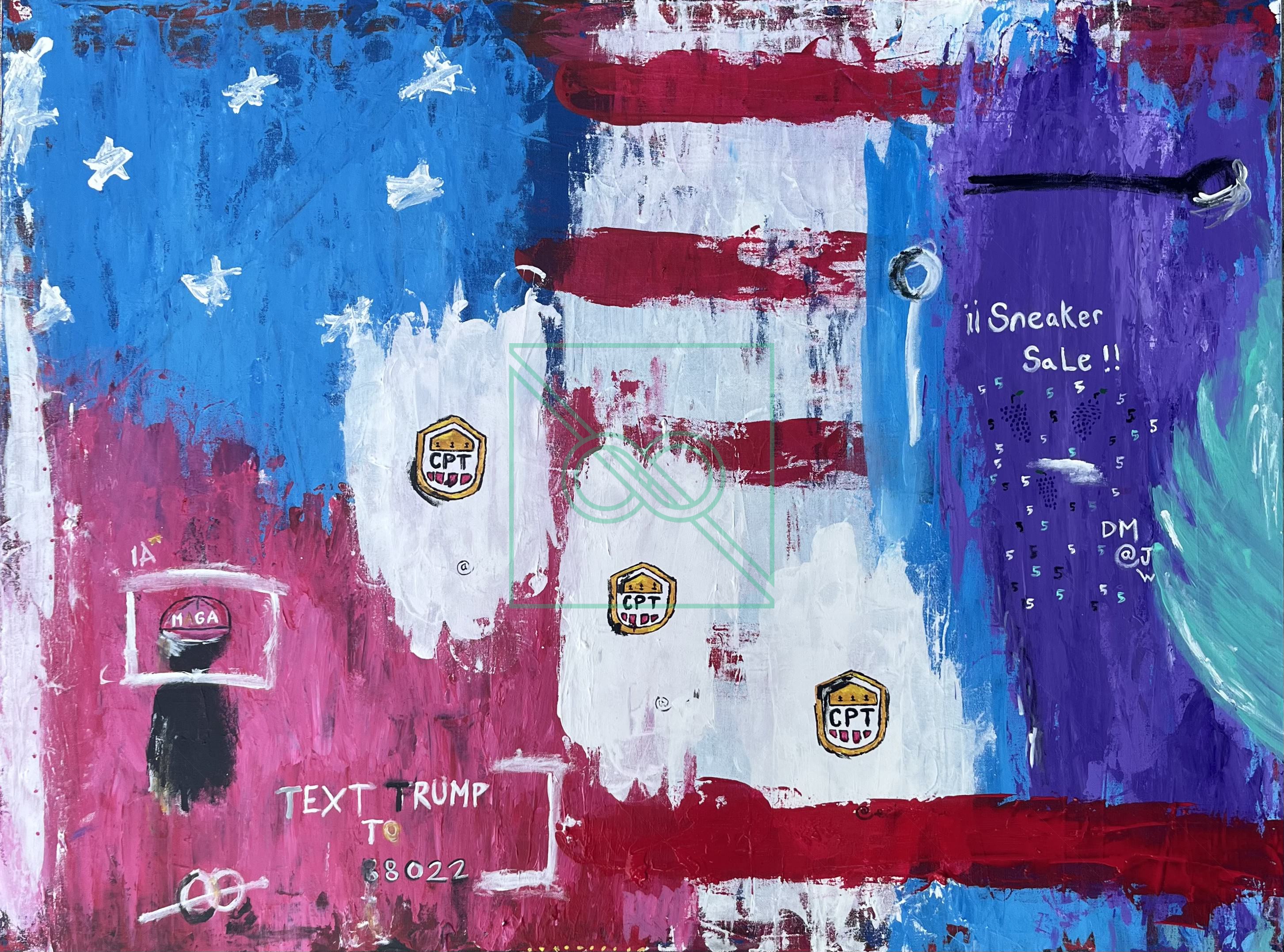 Wynn by SACHSY — Acrylic on Canvas