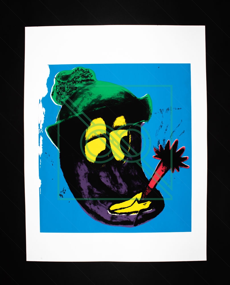 PHARMAKON 301 by PRESTON BLAIR — silkscreen on French Paper, 100 lb pure white cardstock