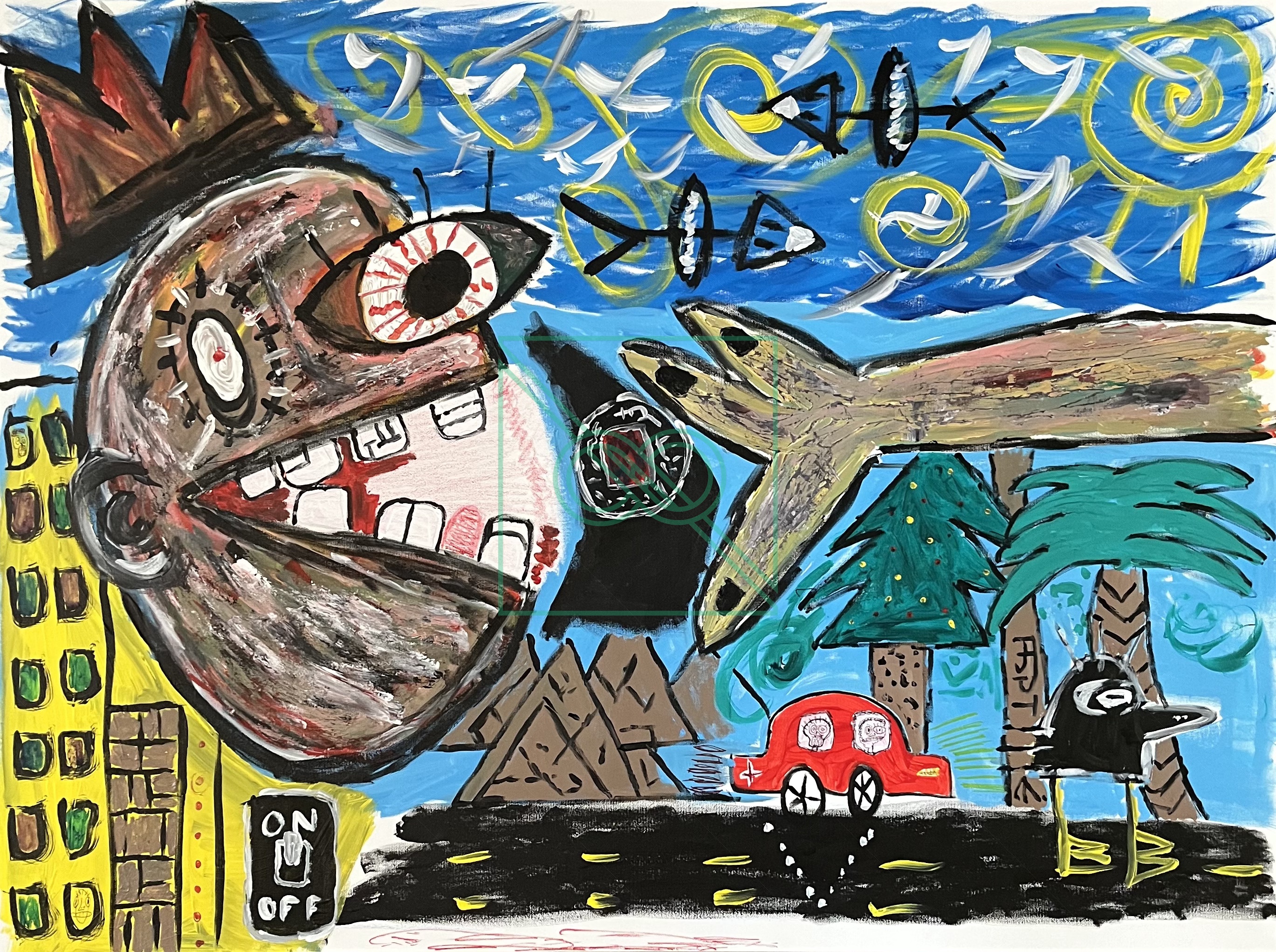 A Trip by SACHSY — Acyrlic on Canvas