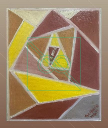 Autumn Space Cowboy by Chris Scheuer — Oil