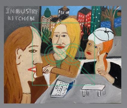 Industry Kitchen by Chris Scheuer — Oil