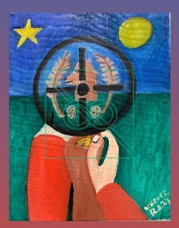 The Wolf in Site by Chris Scheuer — Oil