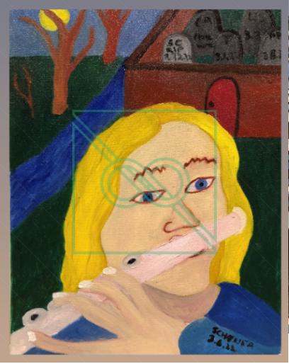 Luscious Liz by Chris Scheuer — Oil
