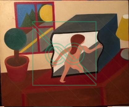 Computer by Chris Scheuer — Acrylic on Canvas