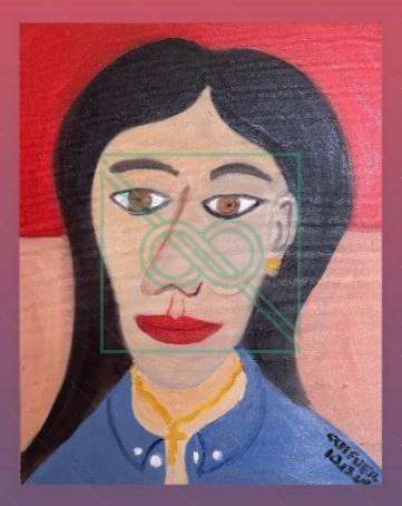 Kamala? by Chris Scheuer — Oil