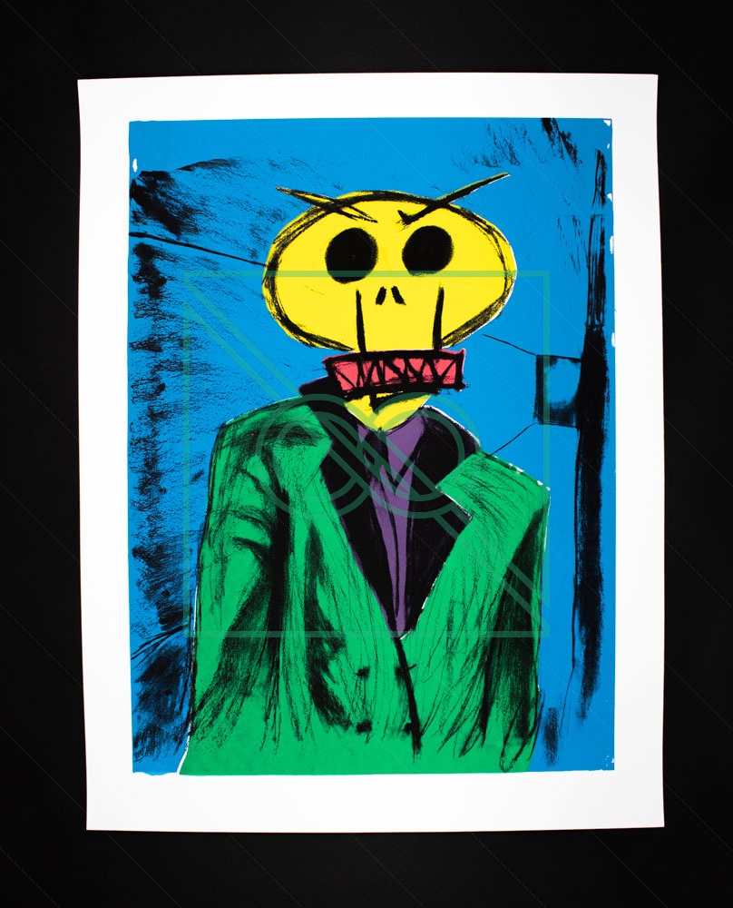 PHARMAKON 106 by PRESTON BLAIR — silkscreen on French Paper, 100 lb pure white cardstock