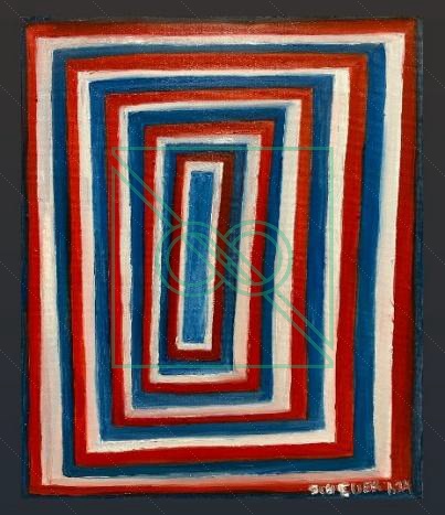 Square Space by Chris Scheuer — Oil