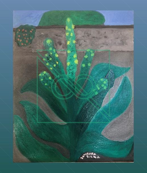 The Weed by Chris Scheuer — Oil