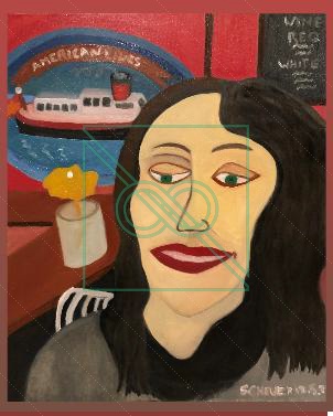 American Lines by Chris Scheuer — Oil