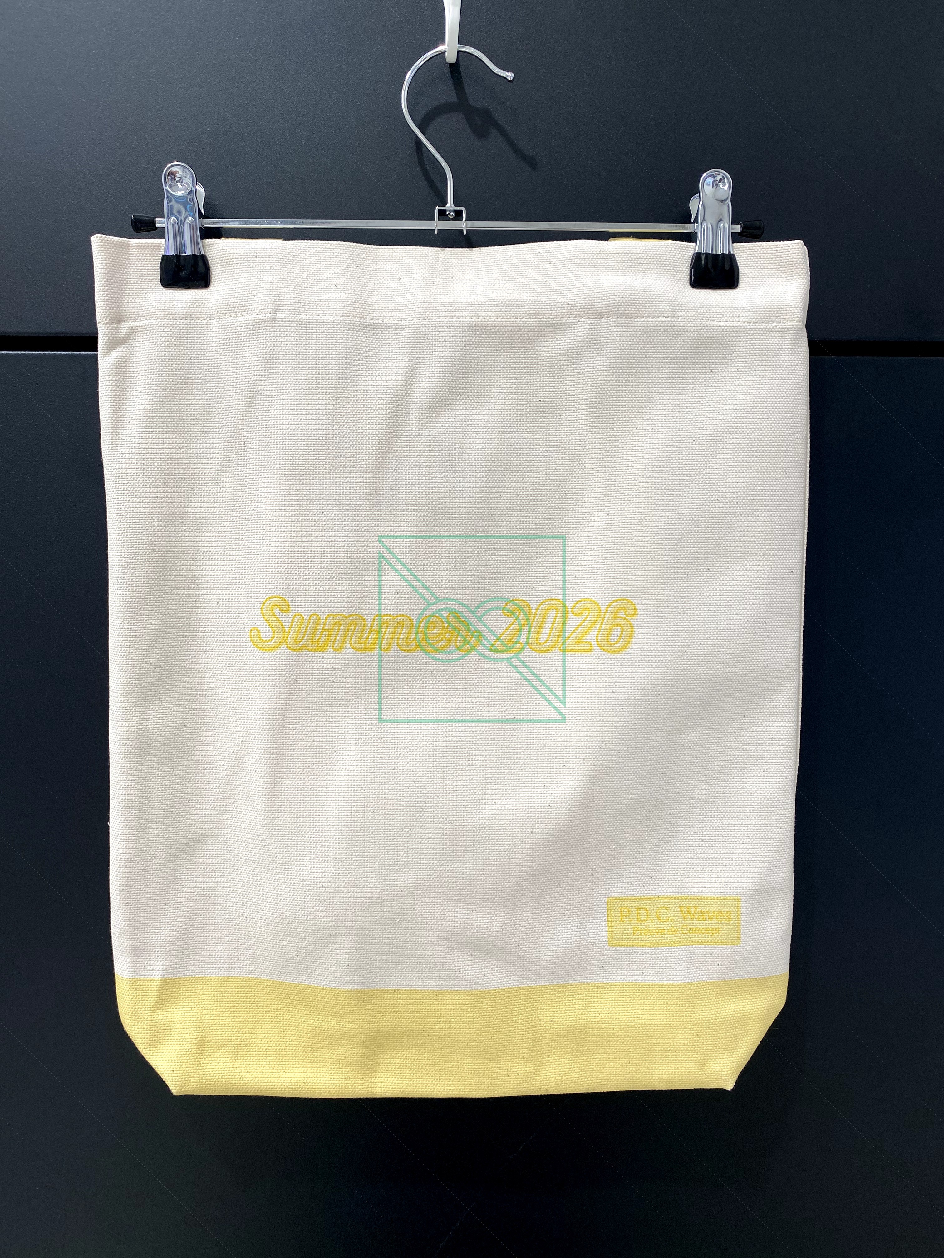 Tote_Yellow #1 by Anna-Sophia — Digital Print on 100% Cotton Canvas
