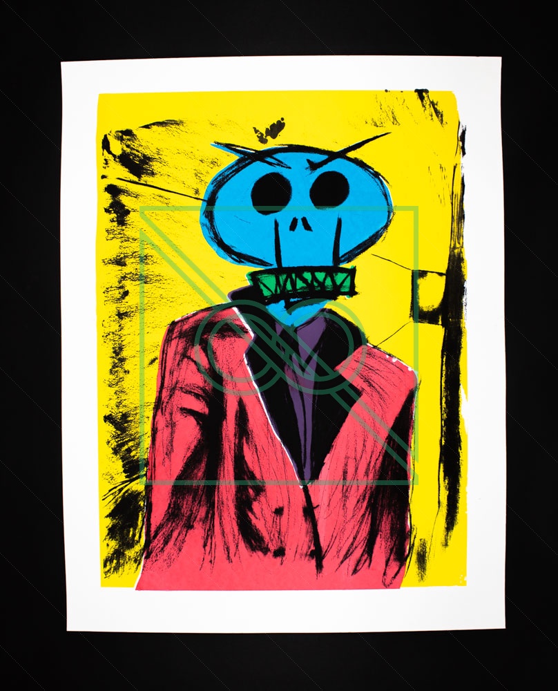 PHARMAKON 103 by PRESTON BLAIR — silkscreen on French Paper, 100 lb pure white cardstock
