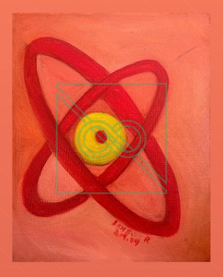 Nuclear Imagery by Chris Scheuer — Oil